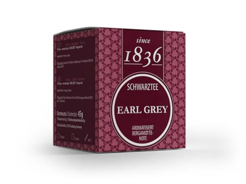 Since 1836 Earl Grey - Té negro Bergamota, 15 bolsas de pirámides