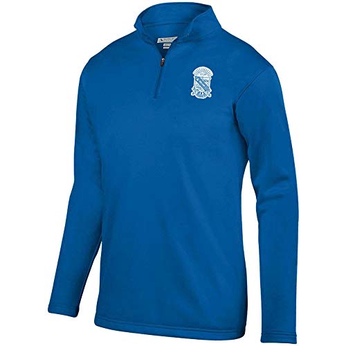 Greekgear Phi Beta Sigma World Famous Crest Wicking Fleece Pullover
