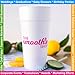 Custom 24 Oz. Styrofoam Cups with Single-Color Imprints, Perfect for Events, Business Promotions, and Restaurant Marketing. (Qty 50)