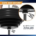 Marcy Weightlifting Accessory Spring Clip Collars for Weight Bar and Dumbbell Handles, Sold in Pair - Image 3