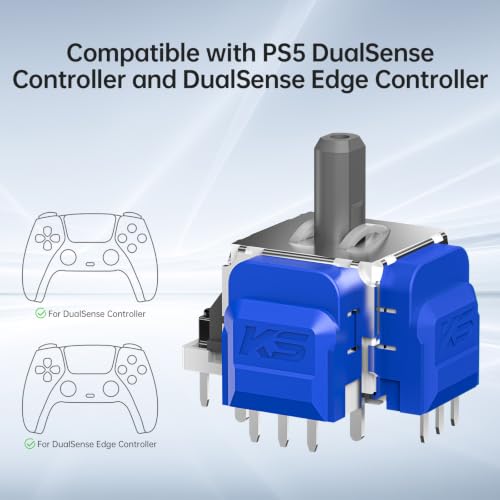 Image of BRONAL TMR Joystick Replacement for PS5 DualSense & Edge Controller(4-Pack)