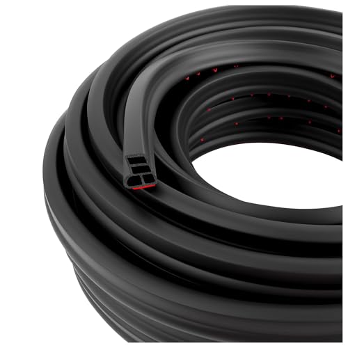 Car Weather Stripping for Chevy Colorado 2015-2022, Door Rubber Seal Strip Self-Adhesive Thickened Sealing Window Insulation Cover Trunk soundproof,Hood + trunk10M-normal