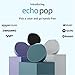 Amazon Echo Pop (newest model), Our smallest Alexa speaker, Fits in any room, Midnight Teal
