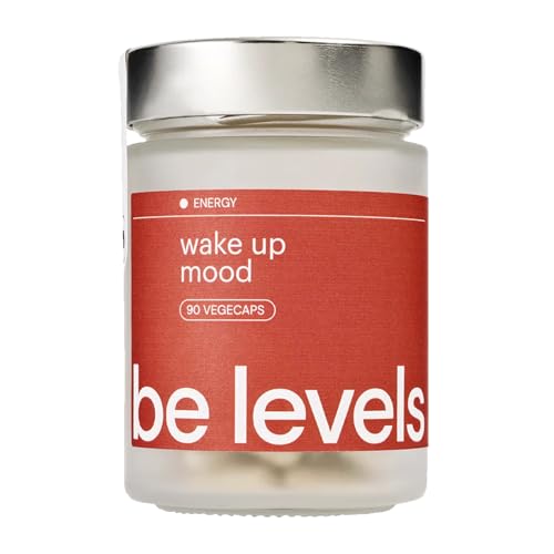 Nootrópico Natural para Memoria y Concentración con Gingko Biloba + Ginseng Rojo Coreano + Bacopa Monnieri - Vitaminas para Estudiar y Memorizar Nootropic Vegano Sin Gluten | wake up mood - be levels