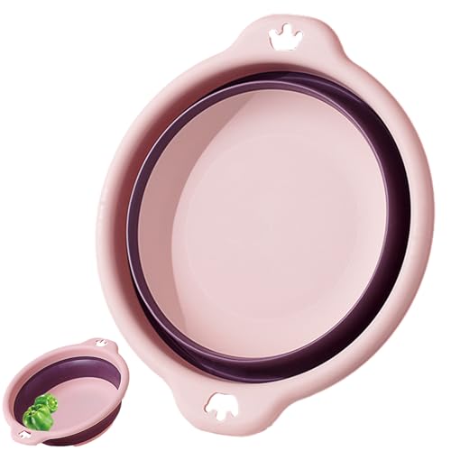 collapsiblee Washing Up Bowl - Foldable Wash Basin...