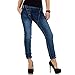 Produktbild Ital-Design Used Look Boyfriend Jeans Place du Jour Gr. 38 Blau