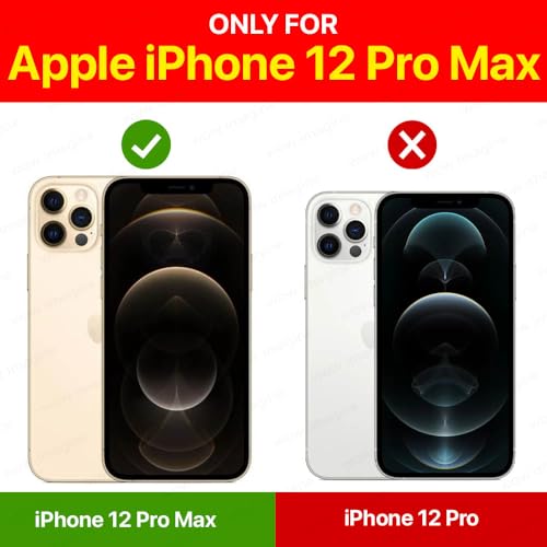 Image of WOW IMAGINE Ultimate Silicon Back Cover Case for Apple iPhone 12 Pro Max | Military Grade Drop Protection Shockproof Bumper | Anti-Slip Grip | Scratch Proof Micro-Fibre Cloth Inside (Deep Blue)