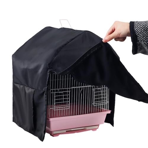 Cubierta para jaula de pájaros Cubierta para jaula de pájaros opaca | Cubierta opaca Good Night, noche para jaulas para pájaros pequeños, productos para mascotas, cubierta nocturna p