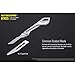 Nitecore NTK05 Titanium Folding Scalpel Everyday Knife and a Sticker