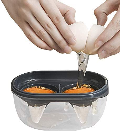 KASTWAVE Egg White Egg Yolk Separator Divider Tool With Storage Box Filter Container Food Grade Kitchen Eggs Baked Dessert Tools Quality