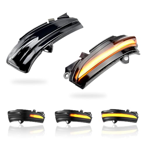 Señal de giro dinámica Ford Fusion Mondeo MK5 intermitente secuencial espejo lateral