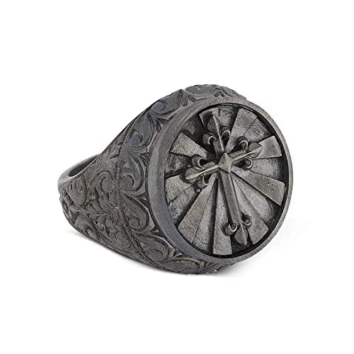 Christian Ring,Shield of Faith Ring, Byzantine Mens