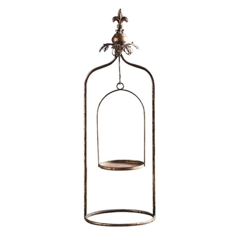 Candle Holder Creative Old Candlestick Elegant Candle Holder Restaurant Tabletop Iron Ornaments
