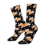regalo shiba inu sevilla CALCETINES ÚNICOS: nuestros calcetines vienen en una paleta de colores brillantes que son nítidos y vibrantes. Seguro que será el accesorio de ropa más cómodo y elegante que jamás hayas usado, es el complemento perfecto para cualquier atuendo en cualquier ocasión.