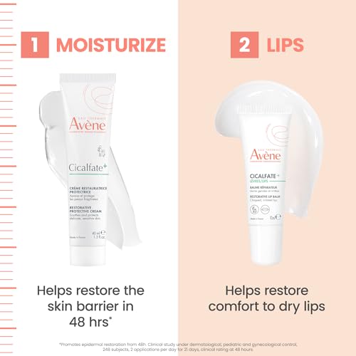 Image of Avene Cicalfate+ Restorative Protective Cream, Face Moisturizer, Skin Face Cream, Body Cream for Sensitive Skin, Helps Restore Skin Barrier, Restorative Cream, Safe for Infants, Kids & Adults