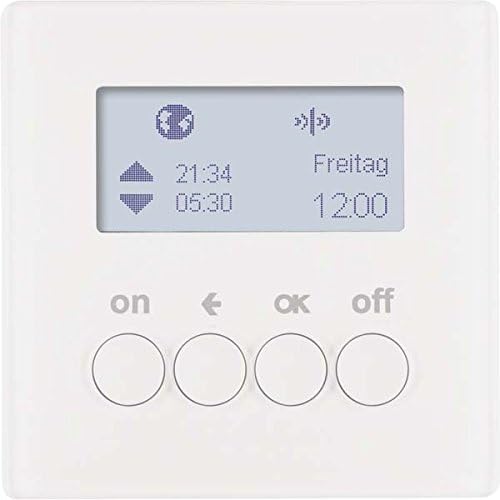 Hager Timer Lighting RF USBQuickLink Q1 White Polar