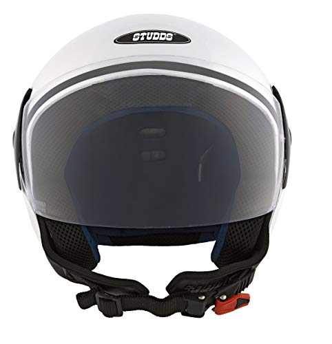 Image of STUDDS CUB Open Face Helmet (White, M)