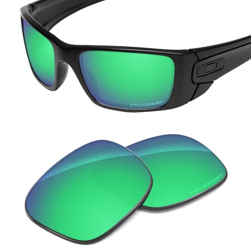 Image of Performance Replacement Lenses Compatible with Oakley Fuel Cell OO9096 Polarized, UV Protection, Anti-Scratch