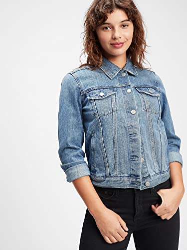 GAP Women's Icon Denim Jacket3