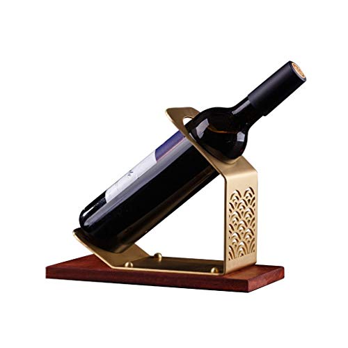 Ornements de maison porte-vin en laiton créatif un cadeau chic pour amateurs
