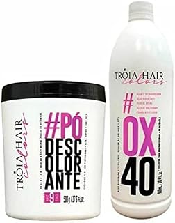 Pó Descolorante + Ox 40 Volumes Tróia Hair