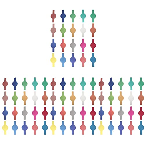 OSALADI 80 Stück Kamerafarbe Universal Mobile Kit Balance Cell Plates Circular Transparent Polarisator Zubehör Gels Light Correction Lens Boards Filtration Studio Plate Cover