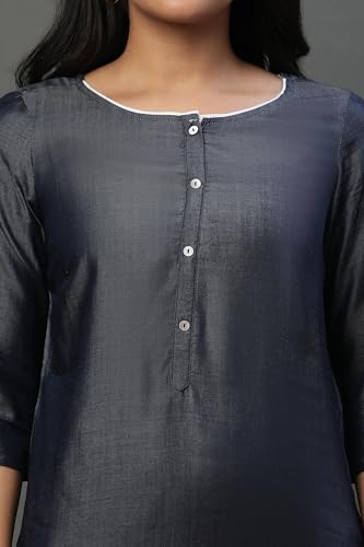 Image of Aurelia Embroidered Short Kurti for Women