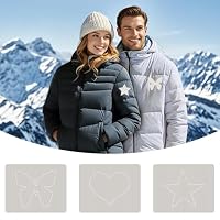 Skystuff Zelt Reparaturset & Flicken selbstklebend Stoff aus Nylon, 45 Stück wasserdichte Reparaturflicken für Daunenjacke, Zelt, Isomatte, kälte- & hitzebeständig, Patches für Jacke, Weiß – Ansicht 7