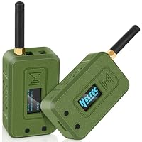 2 Set ESP32 LoRa V3 Modulplatine mit 868-MHz-Antenne + 3000 mAh Akku + Schutzhülle Integriertem WLAN Blue Tooth SX1262 CP2102 0,96\ OLED Display Typ C für AR duino Lora Meshtastic IOT (N35, Grün)