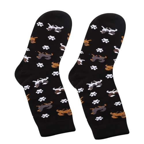 G2TUP 2 Pair Cavalier King Charles Spaniel Lover Gift Cavalier Mom Socks Cavalier King Charles Spaniel Dog Owner Socks2