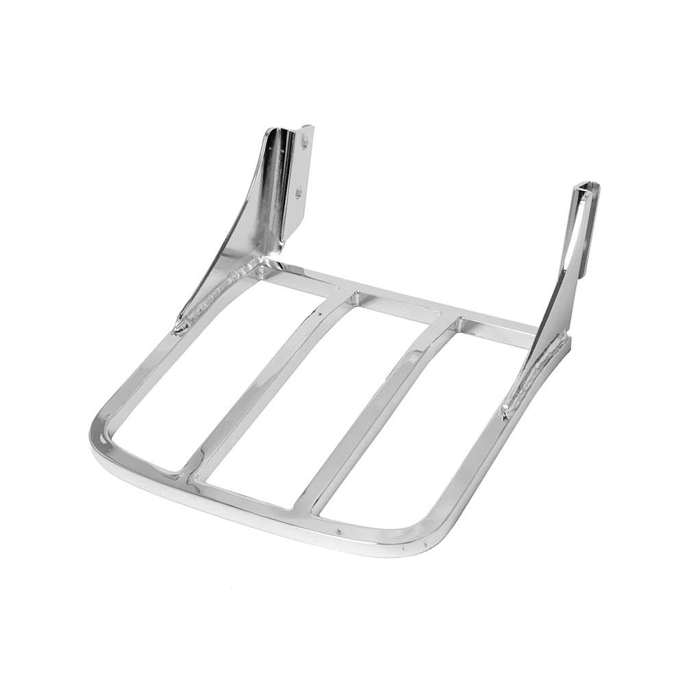 Portaequipajes Cajas Moto para Harley Sportster Dyna FLST FLSTC LSTSC 2006-2017 Portaequipajes con Respaldo Motocicleta