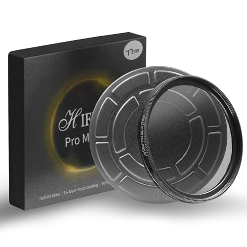 See full amazon price history chart for HIFFIN PRO Concept 77mm MC UV Protection Filter, 18 Multi-Layer Coated HD/Waterproof/Scratch Resistant UV Filter with Nanotech Coating, Ultra-Slim UV Filter for 77mm Camera Lens HIFFIN PRO Concept 77mm MC UV Protection Filter, 18 Multi-Layer Coated HD/Waterproof/Scratch Resistant UV Filter with Nanotech Coating, Ultra-Slim UV Filter for 77mm Camera Lens (B09DLBVLWS) Amazon Price History, Amazon Price Tracker