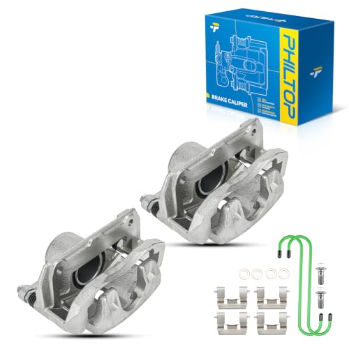 Image of PHILTOP Brake Caliper for 2003-2012 Honda Accord | Front Caliper for 1999-2008 Acura TL, 2004-2014 Acura TSX, 1999-2004 Acura RL, 2001-2003 Acura CL