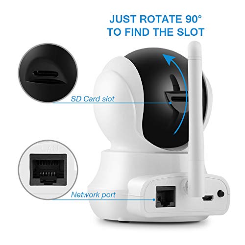 Sorveglianza cárama IP, houzetek 720P WIFI