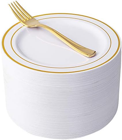 Nervure 102PCS Gold Plastic...