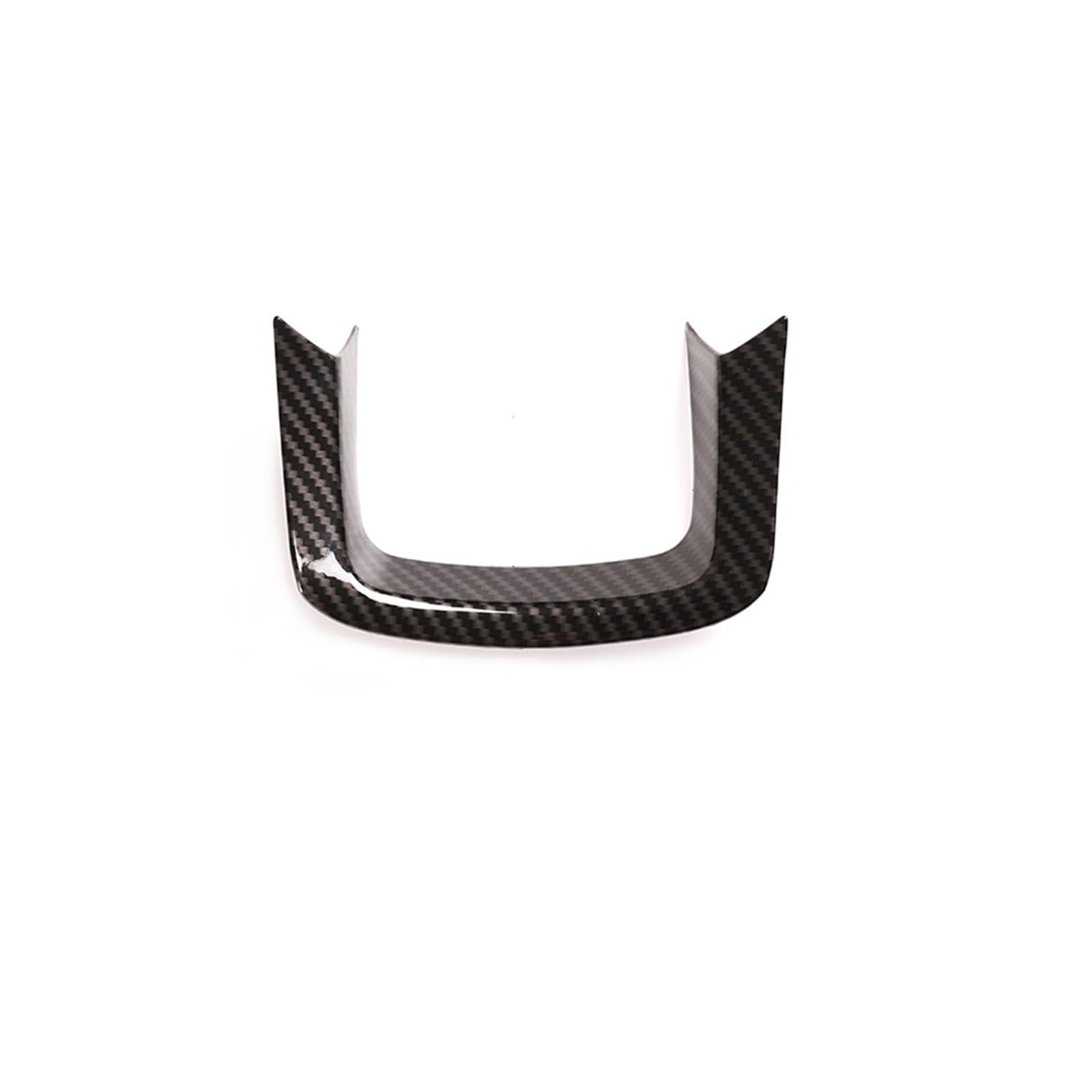 Interior Trim for Land for Rover for Range for Rover for Velar Sports for Evoque Car Steering Wheel Frame Decoration Sticker Accessories Cover Trim Sticker(Carbon Fiber)