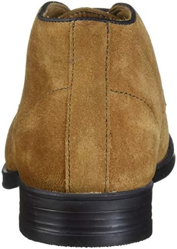 Driver Club USA Men's Geuine Leather Boot with Captoe Detail Ankle, Tan Suede, 12 M US | Image 2