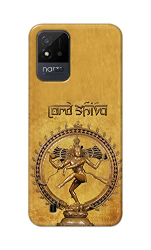 Image of PRINTFIDAA Lord Shiva As Nataraj Printed Designer Hard Case for Realme Narzo 50i Back Cover -(e) RPM1004