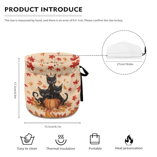 Calentador de tetera temático de gato negro, un regalo original de cocina 7