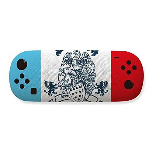 Étui de rangement pour lunettes de voyage blason chevalier d'Europe