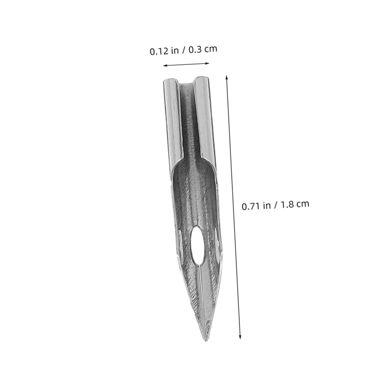 OSALADI 15 Pcs 0.28mm Drawing Pen Nibs Metal Tip for Smooth Writing and Fine Line Art
