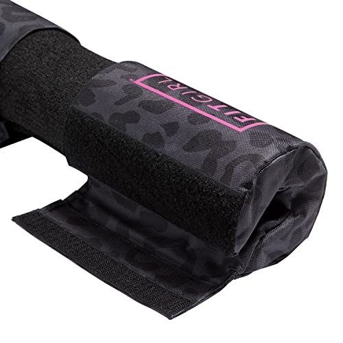 Image of FITGIRL - Squat Pad and Hip Thrust Pad for Leg Day, Barbell Pad Stays in Place Secure, Thick Cushion for Comfortable Squats Lunges Glute Bridges, Olympic Bar and Smith Machine