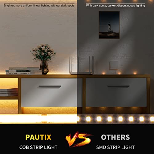 Tira LED COB PAUTIX 20ft 504 LEDs 24V Luz Cálida miniatura 2