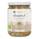 Planeta Huerto Chucrut de Col Blanca Ecológico 420g - Fermentado Natural Rico en Vitaminas