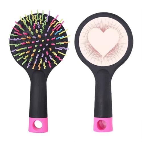 Brosse à cheveux démêlante pour salon avec base coussin pneumatique
