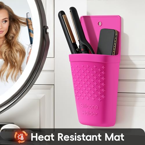 Soporte de silicona resistente al calor para plancha de pelo miniatura 5
