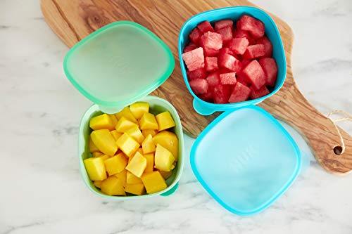 Nuk Suction Bowl And Lid, Assorted Colors, 2 Pack, 6+ Months #TOP4