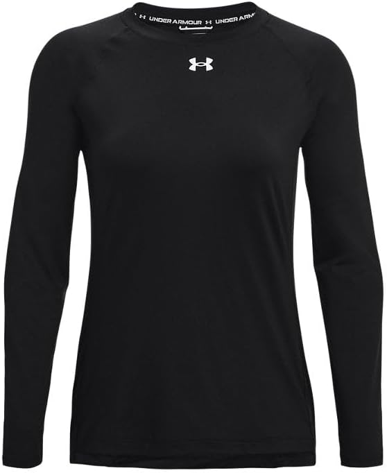 Under Armour Womens Performance Long Sleeve Shirt Black MD