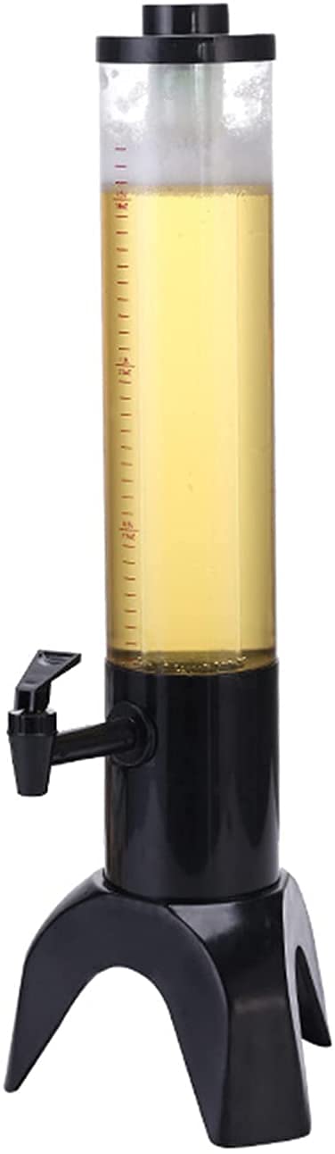 MU Beer Tower, Beer Keg Dispensers Beer-Tower XXL Drinks & Beverage Dispenser with Tap litres with Ice Cooler Beer,5L