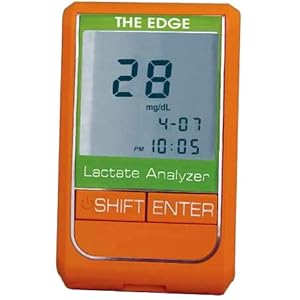 THE EDGE Lactate Meter – Lactic Acid Test Kit – Complete Monitor Tester